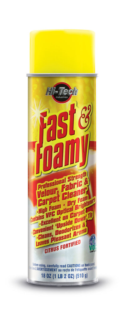 Hi Tech Fast & Foamy Carpet Cleaner 12/Case