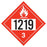 1219 Placard - Class 3 Flammable Liquid 100/Pack
