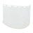Universal Fit Polycarbonate Faceshield Safety Visor with Chin Cup