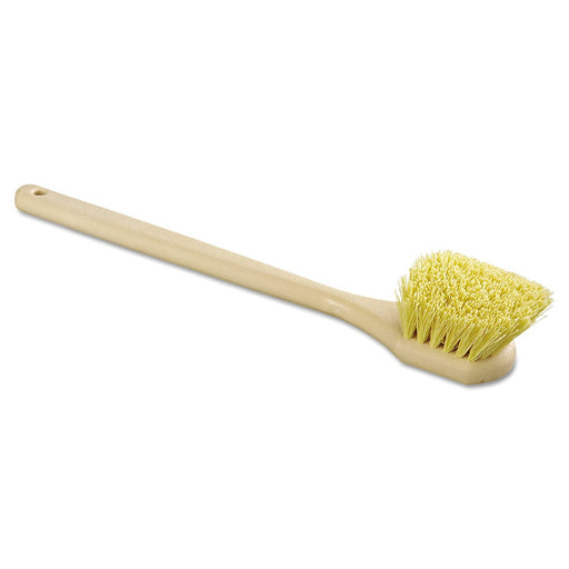 Large Handle Stiff Bristle Scrub Brush