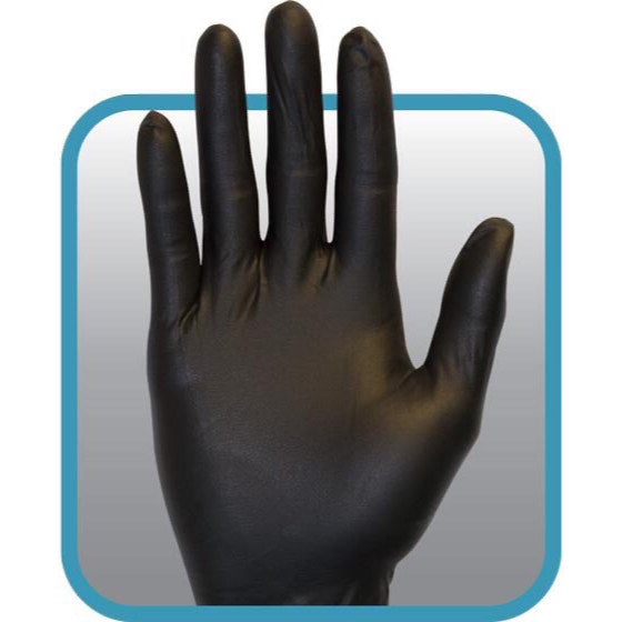 Black Nitrile Gloves