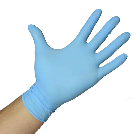 Safety Zone Small Blue Nitrile Gloves 100/box