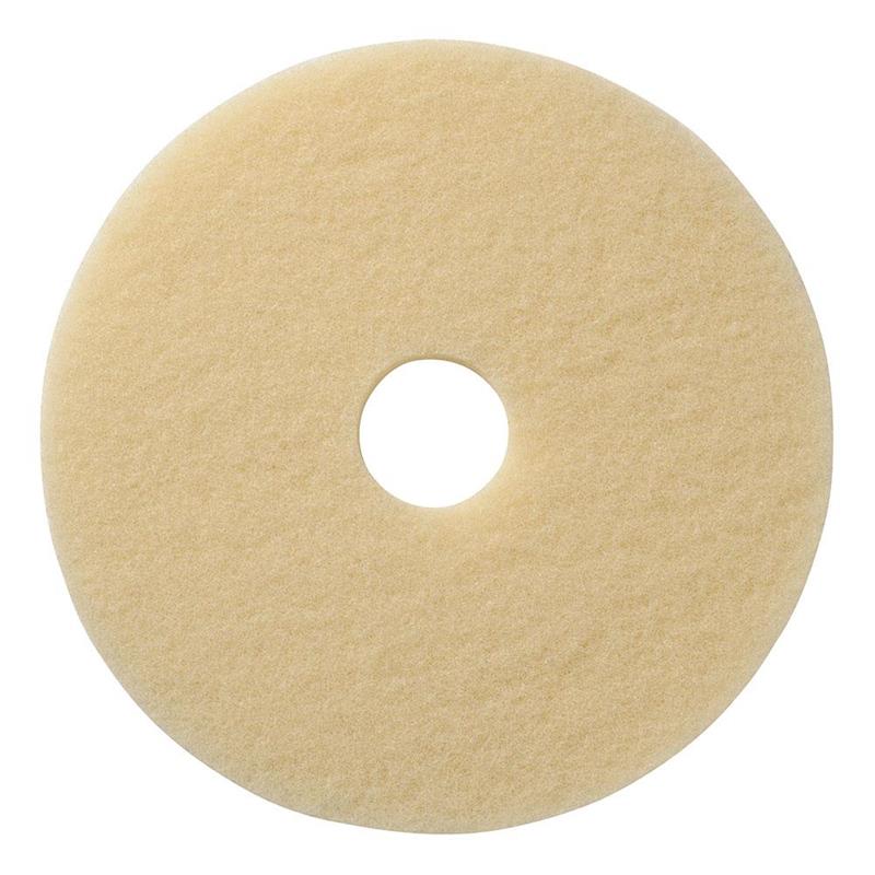 20" Beige Uhs Buff Pad 5 Pads/Box