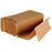 Brown Multifold Paper Towels 9.5" x 9.25", 4000 Towels/Case