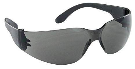 NSX Safety Glasses Black Temple Gray Lens