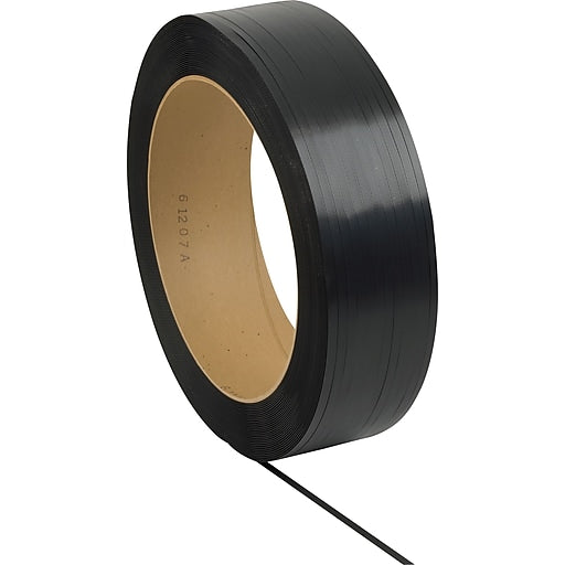 1/2" Black Poly Strapping 7200' 1 Roll