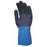 Mapa NL-34 StanZoil Chemical Resistant Gloves 12 Inch, Neoprene, Black/Blue Pair