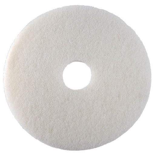 20" White Polishing Pad 5 Pads/Box